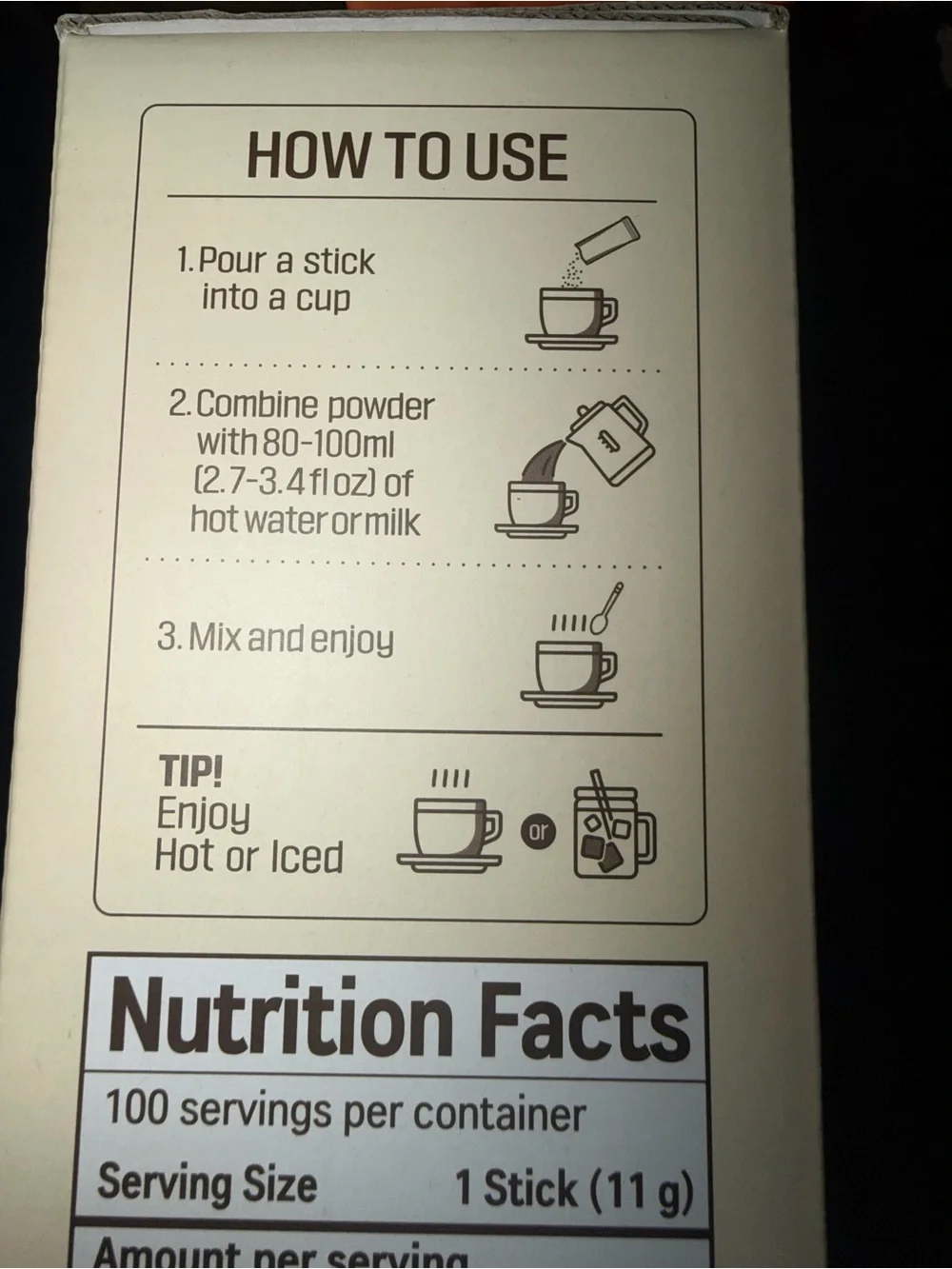 HY Korean Coffee Mix Instant Sticks - Cream (BTS Special Package) - Picture 4 of 6